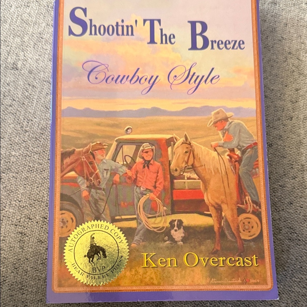 Purple Cowboy Theme Book Cover